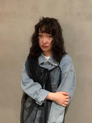 ミディアム ヘアアレンジ 🎀海外ヘア/表参道 Satone🎀のヘアスタイル