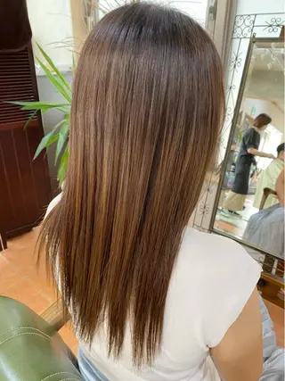 ロング 石井 佑樹のヘアスタイル