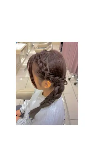 ヘアアレンジ Ash志木南口店／ まおのヘアスタイル