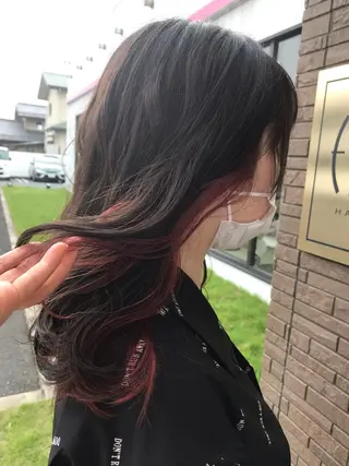 カラー 茂木 絵梨子のヘアスタイル