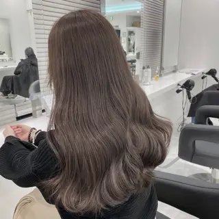 ロング カラー ヘアアレンジ メンズ センターパート特化 井上健太のヘアスタイル