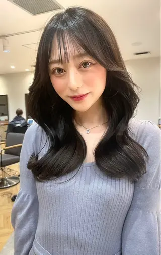 ミディアム カラー 【博多髪質改善】 吉村　清志のヘアスタイル