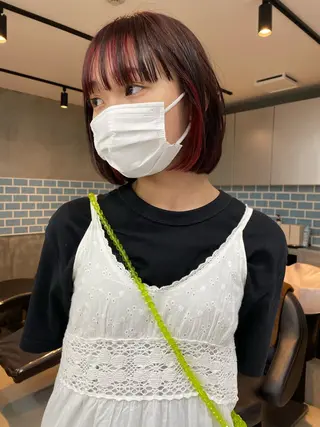 ショート カラー 👑ボブはお任せ ミヤノ👑のヘアスタイル
