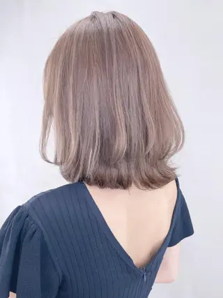 ミディアム カラー ヘアアレンジ パーマ ITbyALBUM 松戸のヘアスタイル