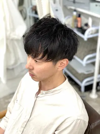 メンズ メンズパーマ 特化Enhanceのヘアスタイル