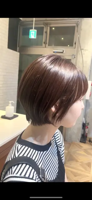 ショート カラー ご新規様限定 透明感カラーKANAのヘアスタイル