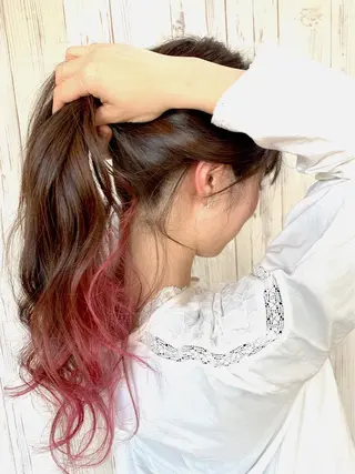 カラー arisa .のヘアスタイル