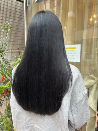 ロング 菊池 純香のヘアスタイル