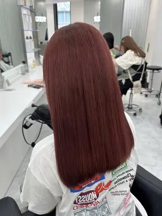 カラー カット💜モデル募集 アカデミー札幌のヘアスタイル