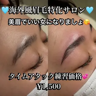 アイブロウ 海外風眉毛特化🤎 Nanase.libの眉毛・アイブロウイメージ