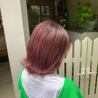 ミディアム little 小濱彰太のヘアスタイル