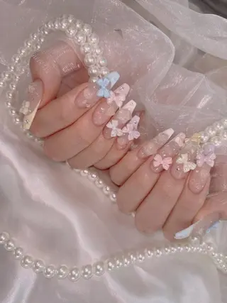 ネイル PEEKABOO 旧:momo京橋のネイルデザイン