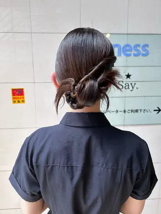 ヘアアレンジ 瑠莉🪩 薬院/天神南/今泉のヘアスタイル