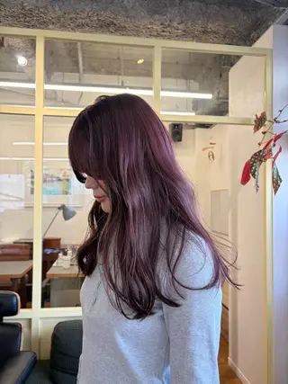 ミディアム カラー ❕マンツーマン施術❕ 🍊Moemiのヘアスタイル