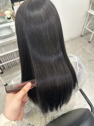 ロング カラー うる艶カラー🐈 Nao🩵のヘアスタイル
