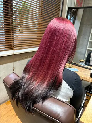 ロング カラー 🌊インナーカラー 🐬櫻井海星のヘアスタイル