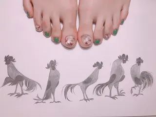 ネイル 平尾駅前/持込み専門 /owlnailのネイルデザイン
