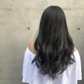 ロング カラー 佐野 智史のヘアスタイル