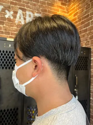 ショート カラー パーマ ヘアアレンジ メンズ キッズ ネイル マツエク・マツパ アイブロウ 久木原 ゆりのヘアスタイル