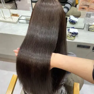 ロング カラー 立川 🫧 ブリーチ 艶髪カラー🧸✨️のヘアスタイル
