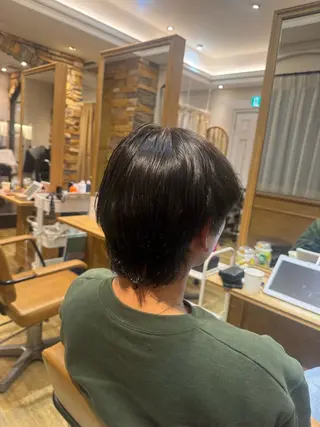カラー メンズ 透明感カラー💜 モテ髪 空陽💙のヘアスタイル