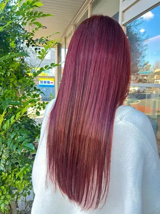 ロング カラー 💛艶カラー髪質改善 💛MIYUのヘアスタイル