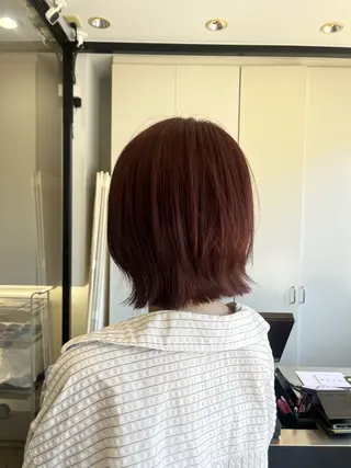 ショート カラー ボブ/デザインカラー ✂️ツムギ♡のヘアスタイル