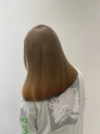 ロング 長谷川 新太のヘアスタイル