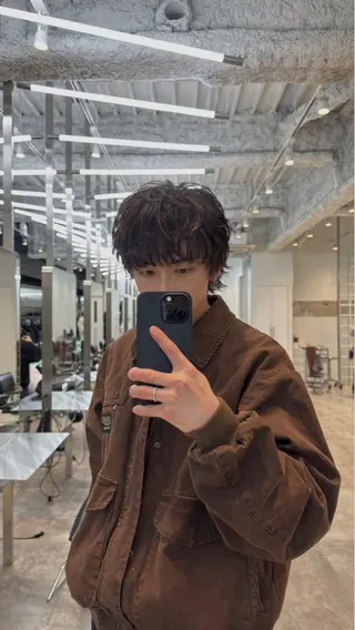 パーマ メンズ 【fifth】渡部 永遠のヘアスタイル