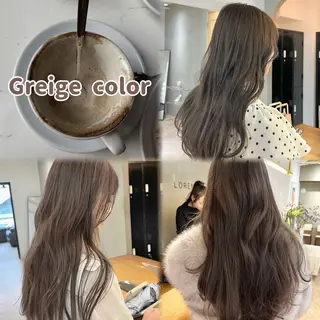 ロング 似合わせレイヤー ＆縮毛矯正のヘアスタイル