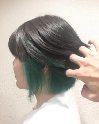 ショート カラー パーマ ヘアアレンジ メンズ キッズ ネイル マツエク・マツパ 新宿/髪質改善/ 美髪矯正✨浅江通友のヘアスタイル