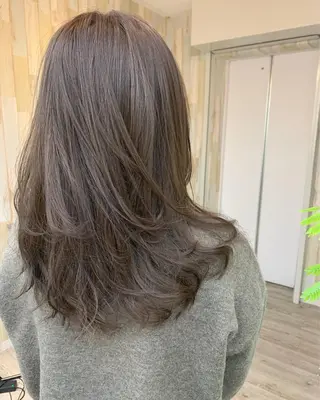 ミディアム カラー 髪を綺麗にする人 似合わせ DAITOのヘアスタイル