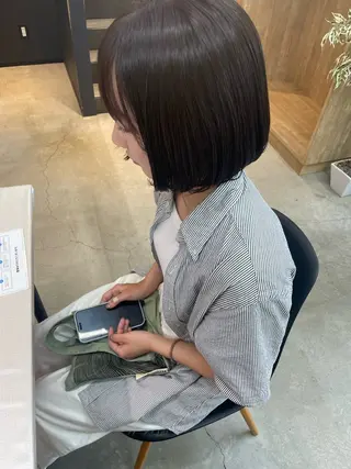 ミディアム テラダ ユウシン西金沢のヘアスタイル