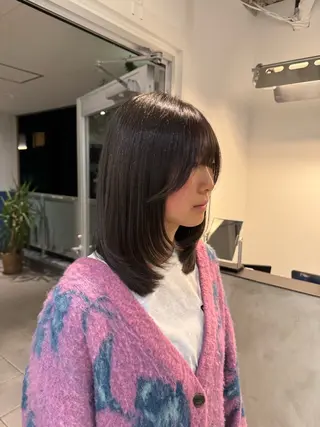 セミロング 🐋湊 ゆうき 🫧のヘアスタイル