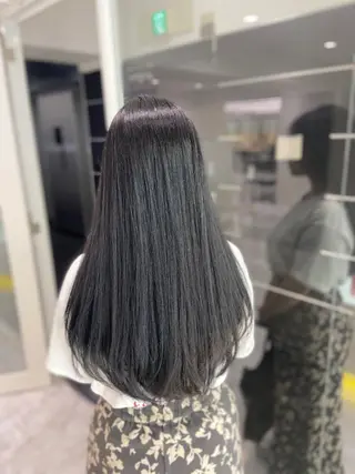 ロング カラー ヘアアレンジ Over hair_ misakiのヘアスタイル