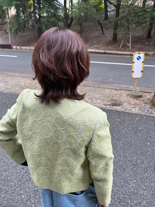 ミディアム 🐰桃山台/髪質改善 山亀のヘアスタイル