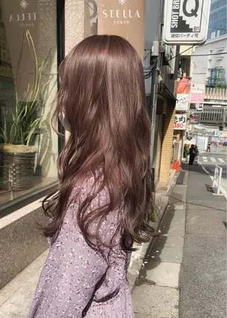 ロング カラー 矢野 晃平のヘアスタイル
