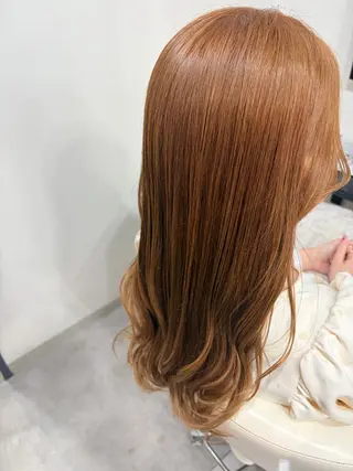 ロング カラー ストレート/カラー 特化雪本☃️のヘアスタイル