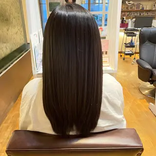 ロング 梶谷 和希のヘアスタイル