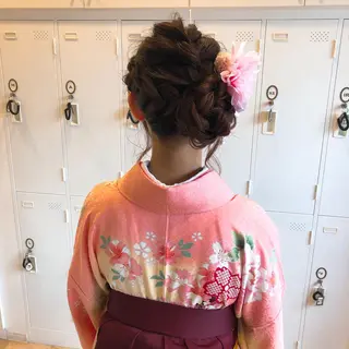 セミロング 反橋 聖のヘアスタイル