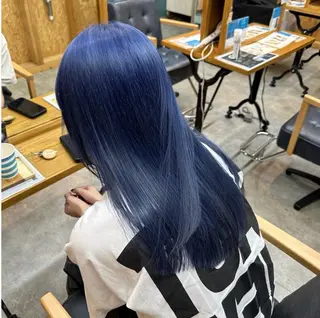 ロング 🍀ブリーチ屋さん/ ダブルカラー・あずみのヘアスタイル