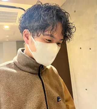 ショート パーマ メンズ 🌟メンズ特化🌟 やまもと ゆめみの眉毛・アイブロウイメージ