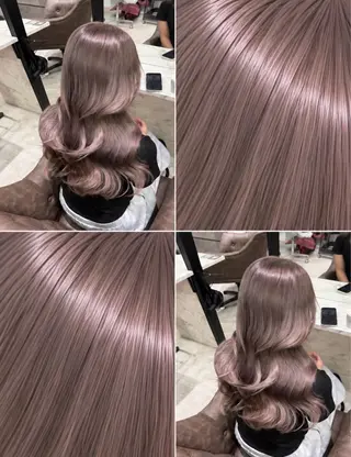 ロング カラー 色落ちまで盛れる 💟まなみのヘアスタイル