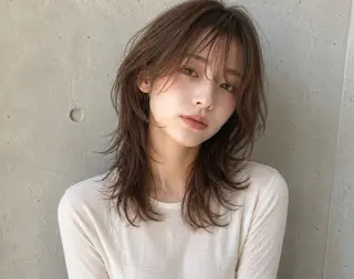 ミディアム 田中 巧のヘアスタイル