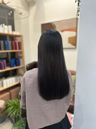 ロング 村上 滉弥のヘアスタイル