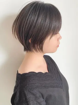 ショート 🎉骨格矯正カット ばば　としまさのヘアスタイル