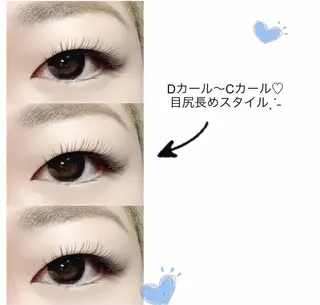 マツエク・マツパ 14日空き有♡ ERIKA♡のマツエク・マツパデザイン