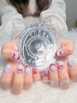 ネイル 桝井 春奈のネイルデザイン