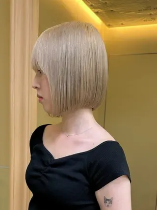 ボブ人気No,1✨ TAME副店長のヘアスタイル