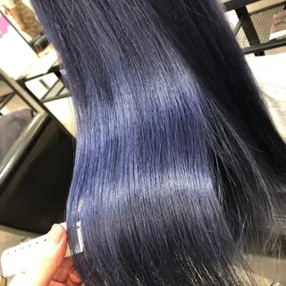 ロング カラー ハイトーンカラー が絶対可愛い✨泰聖✨のヘアスタイル